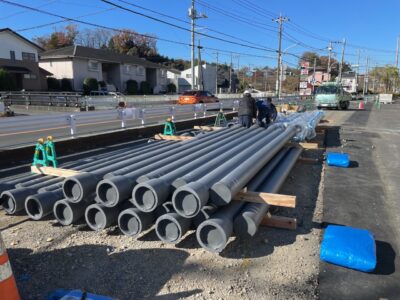 片平２丁目２００ｍｍ－１００ｍｍ配水管布設替工事